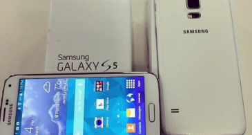Samsung Galaxy S5 white photo