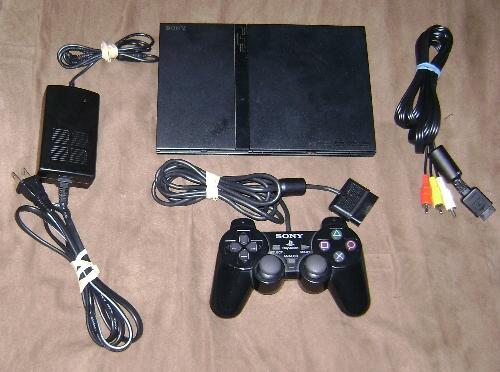 Playstation 2 slim (black) photo