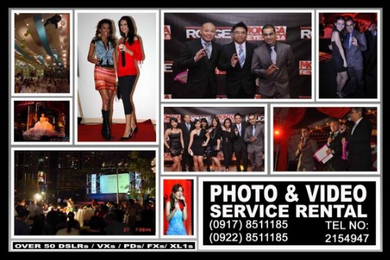 Photo and Video Services Rental Hire Manila Philippines photo
